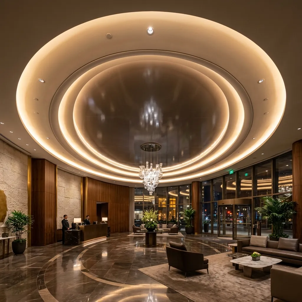 Oval Işık Bandı & Gergi Tavan